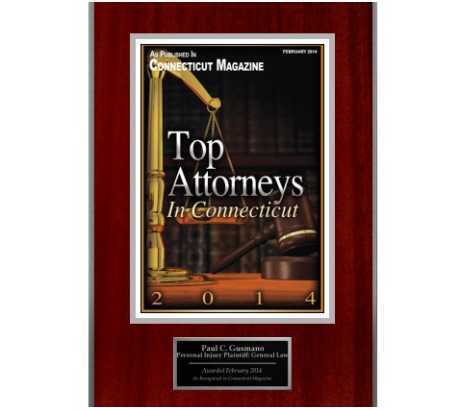 Top Attorneys In Connecticut | Paul C. Gusmano | Personal Injury Plaintiff: General Law | 2014